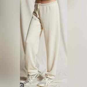 perfectwhitetee Cream Track Pants